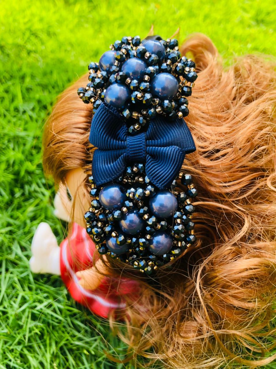 Headband - Pearl | Buy Colourful Headbands for Infant & Toddler Girls | Smiley Buttons